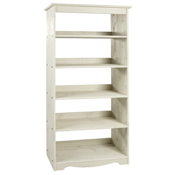 Distressed wood bookshelf cheap